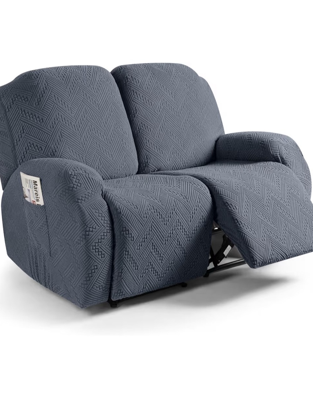 Recliner sofa cover 
Textured Grey to lllDouble Recliner Sofa trotting rr